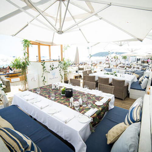 Famous NYC brasserie scene lands on Pampelonne Beach